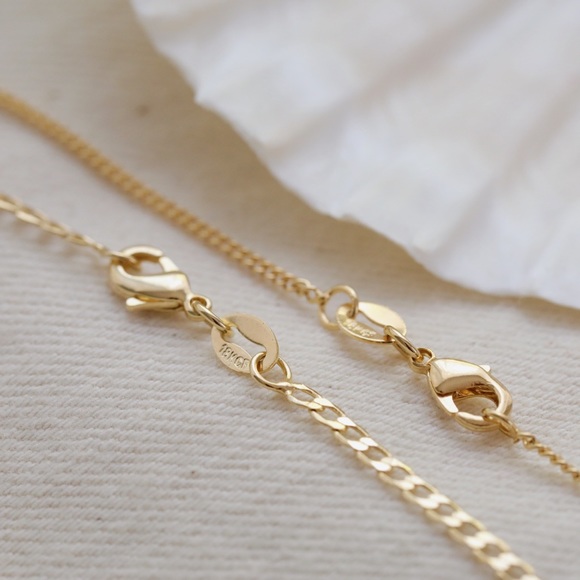 Gold Evil Eye Necklace Set | 18k Gold Filled - Picture 7 of 11